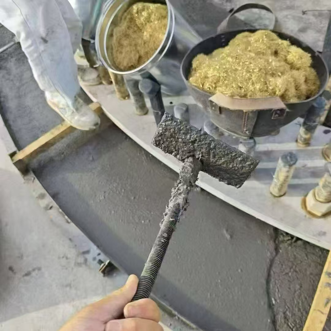 汤阴C120钢纤维高强无收灌浆料 轧机压缩机汽轮机发电机锻压设备底座灌浆材料